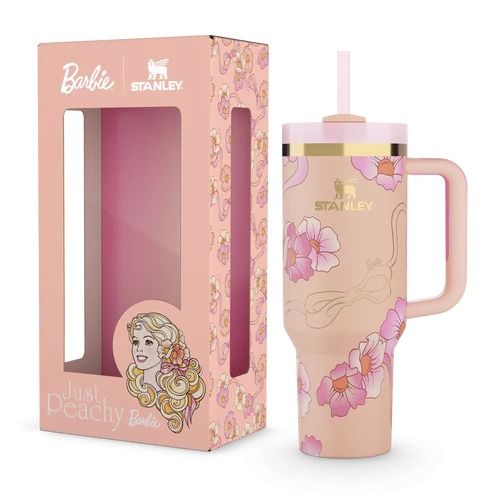 Pink Barbie Stanley Tumbler